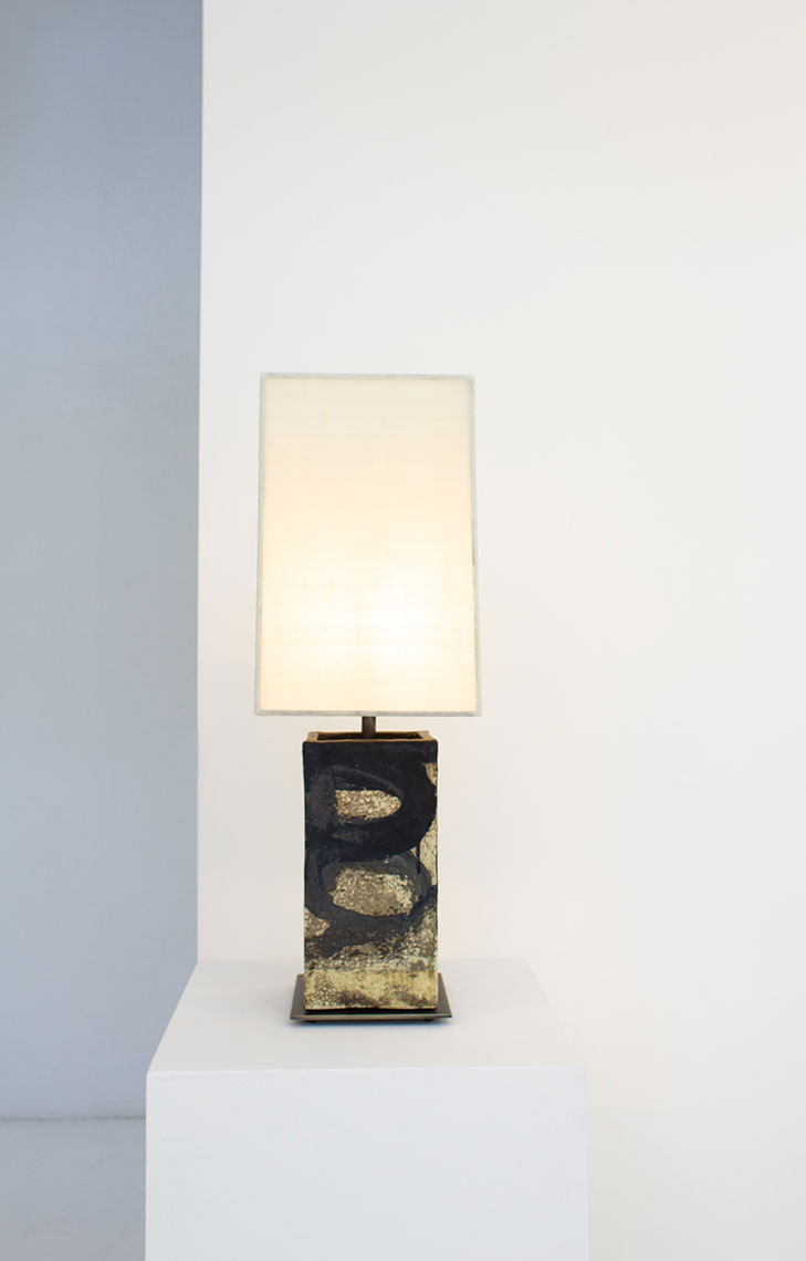 Large Square Table Lamp